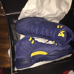 jordan retro 12s Michigan